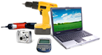Computer, Cell Phone, Camera, Drills, Batteries